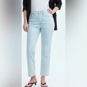 Madewell The Curvy Perfect Vintage Jean | Light Wash | Size 2 or 24 Waist | NWT
